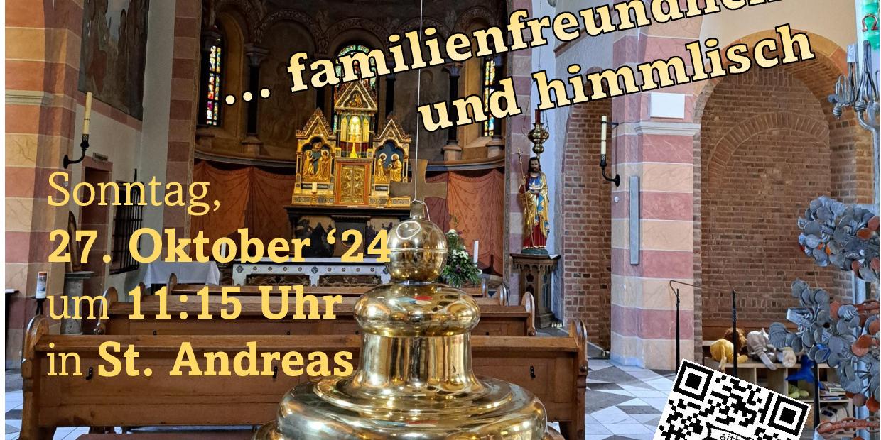 Messe mit Taufe und Charme